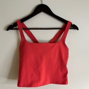 Born Primitive Balance Sports Bra - size Large, coral